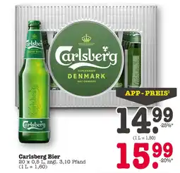 E-Center Carlsberg bier Angebot