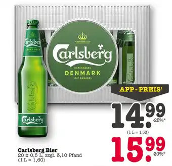 E-Center Carlsberg bier Angebot