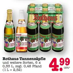 E-Center Rothaus tannenzäpfle Angebot