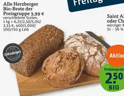 tegut Herzberger bio-brot Angebot