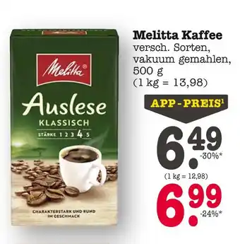 E-Center Melitta kaffee auslese klassisch Angebot