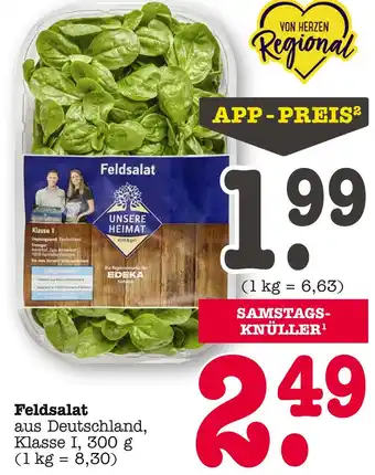 E-Center Unsere heimat feldsalat Angebot