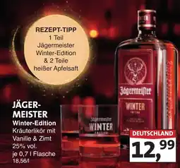 Lösch Depot JÄGERMEISTER Winter-Edition Kräuterlikör mit Vanille & Zimt Angebot