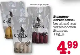 E-Center Stumpenkerzenbeutel Angebot