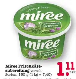 E-Center Miree frischkäsezubereitung französische kräuter Angebot