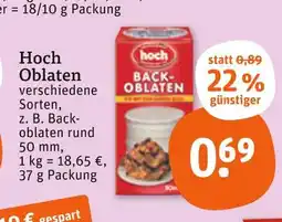 tegut Hoch oblaten Angebot