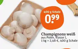 tegut Champignons weiß Angebot