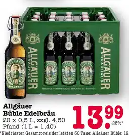 E-Center Allgäuer brauhaus büble edelbräu Angebot