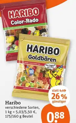tegut Haribo color-rado Angebot