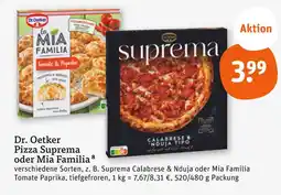 tegut Dr. oetker pizza suprema calabrese & nduja Angebot