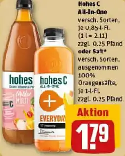 REWE Hohes C All-In-One oder Saft Angebot
