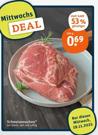 tegut Schweinenacken Angebot