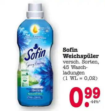 E-Center Sofin weichspüler Angebot