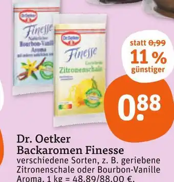 tegut Dr. oetker zitronenschale Angebot