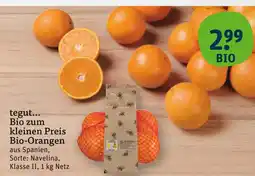 tegut Tegut bio-orangen Angebot