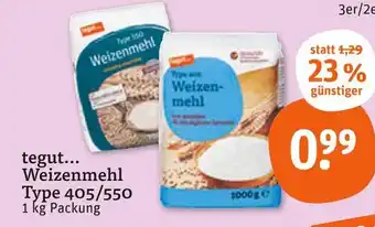 tegut Tegut... weizenmehl type 405 Angebot
