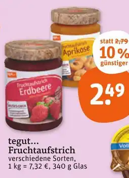 tegut Tegut... fruchtaufstrich Angebot