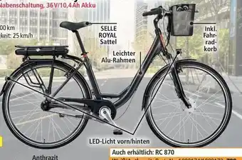 Norma Herren Trekking E-Bike XC921 Angebot