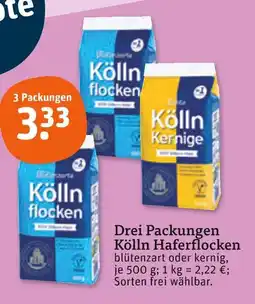 tegut Kölln haferflocken blütenzart Angebot