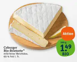 tegut Coburger bio-brietorte Angebot