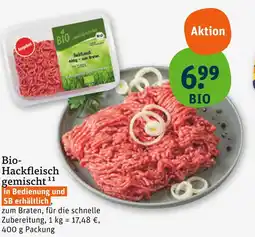 tegut Bio-hackfleisch gemischt Angebot