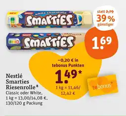 tegut Nestlé smarties riesenrolle classic Angebot