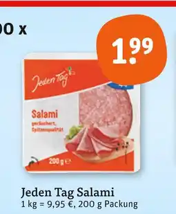tegut Jeden tag salami Angebot