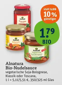 tegut Alnatura vegetarische soja-bolognese Angebot
