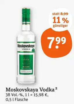 tegut Moskovskaya vodka Angebot