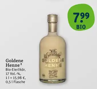 tegut Goldene henne bio-eierlikör Angebot