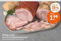 tegut Meisterrolle aus dem schweinebauch Angebot