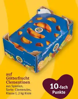 tegut Götterfrucht clementinen Angebot