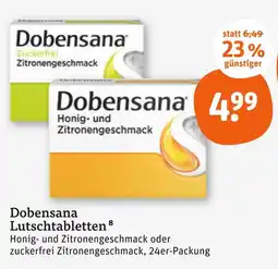 tegut Dobensana honig- und zitronengeschmack Angebot