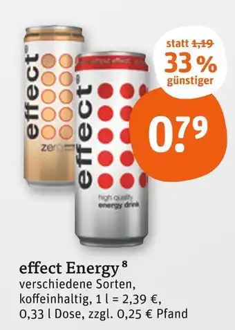 tegut Effect energy Angebot
