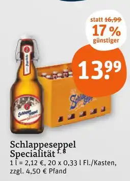 tegut Schlappeseppel specialität Angebot