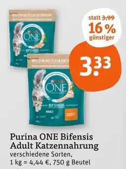 tegut Purina one bifensis adult katzennahrung Angebot