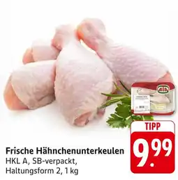 Edeka Frische hähnchenunterkeulen Angebot