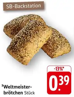 Edeka Weltmeisterbrötchen Angebot