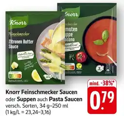 Edeka Knorr feinschmecker zitronen butter sauce Angebot