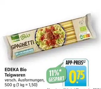Edeka Edeka bio spaghetti Angebot