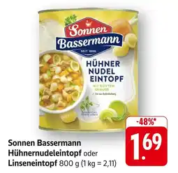 Edeka Sonnen bassermann hühnernudeleintopf Angebot