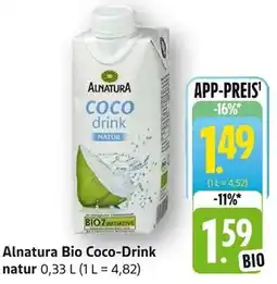 Edeka Alnatura bio coco-drink natur Angebot