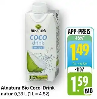 Edeka Alnatura bio coco-drink natur Angebot