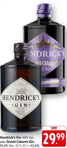 Edeka Hendrick's hendrick's gin Angebot