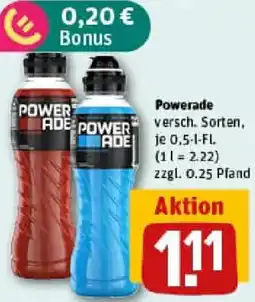 REWE Powerade Angebot