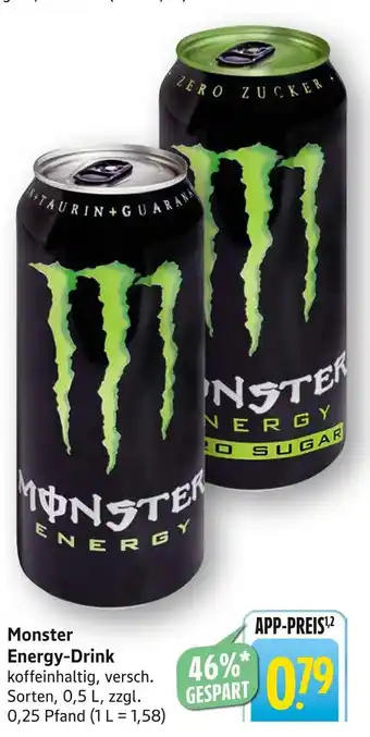 Edeka Monster energy-drink Angebot