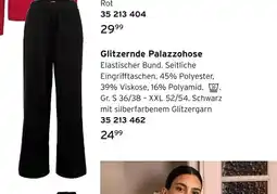 Tchibo Glitzernde palazzohose Angebot