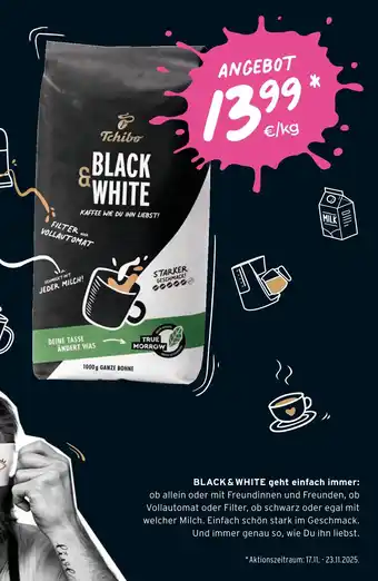 Tchibo Tchibo black & white kaffee Angebot