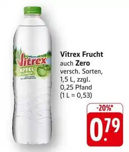 Edeka Vitrex frucht mit apfel geschmack Angebot