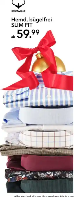 Peek & Cloppenburg Hamburg Baumwolle hemd, bügelfrei slim fit Angebot